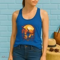 Proud Wildland Fire Rescue Firefighters Veterans Hero Gear Funny Gift Women's Tank Top thumb 2