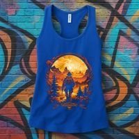 Proud Wildland Fire Rescue Firefighters Veterans Hero Gear Funny Gift Women's Tank Top thumb 3