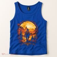 Proud Wildland Fire Rescue Firefighters Veterans Hero Gear Funny Gift Tank Top thumb 2