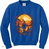 Proud Wildland Fire Rescue Firefighters Veterans Hero Gear Funny Gift Kids Sweatshirt thumb 0