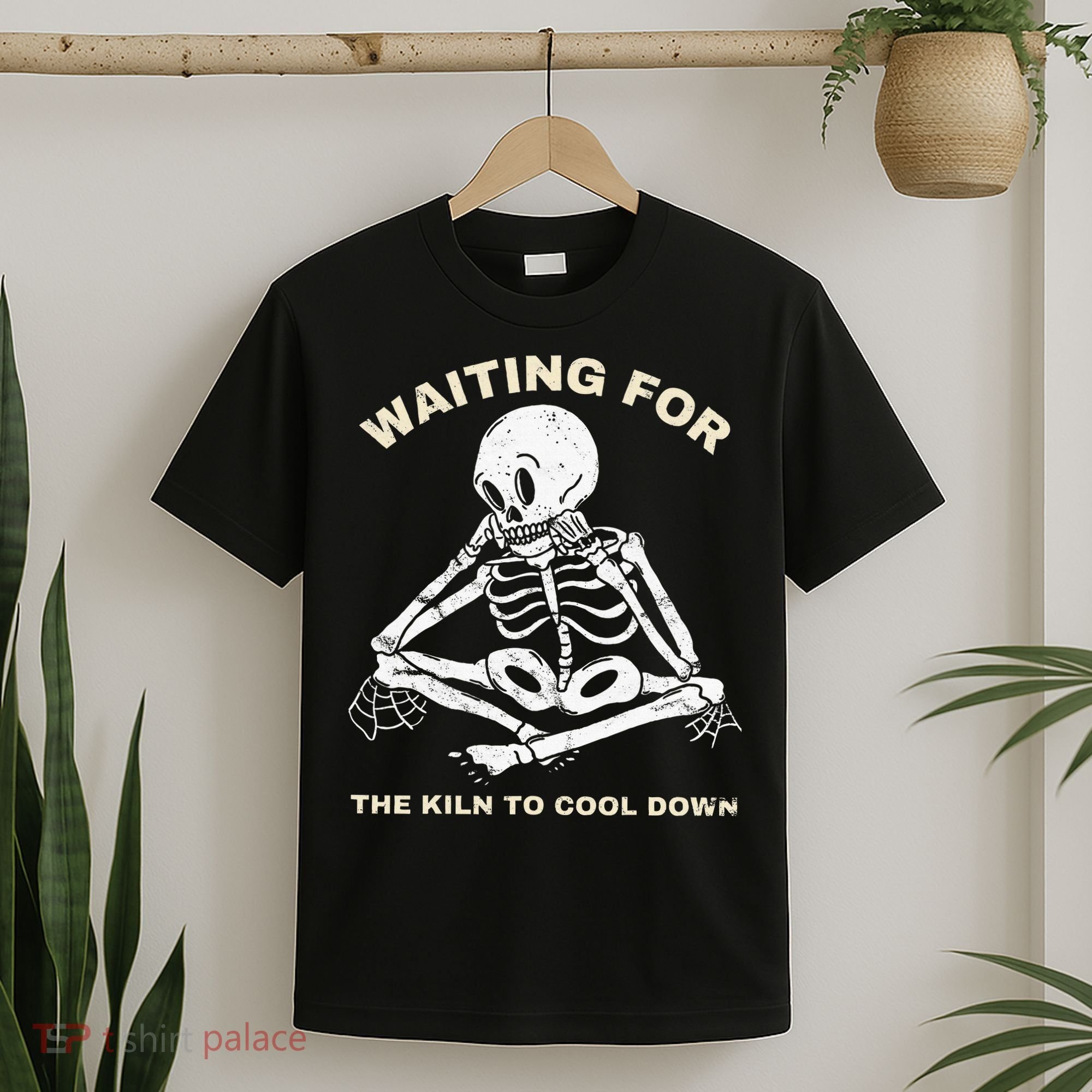 Pottery Waiting for the Kiln To Cool Down Funny Pottery T-Shirt