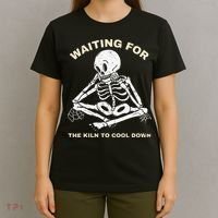Pottery Waiting for the Kiln To Cool Down Funny Pottery T-Shirt thumb 4