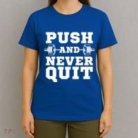 Powerlifter Weightlifting Gym Training Workout Powerlifting Gift T-Shirt thumb 4
