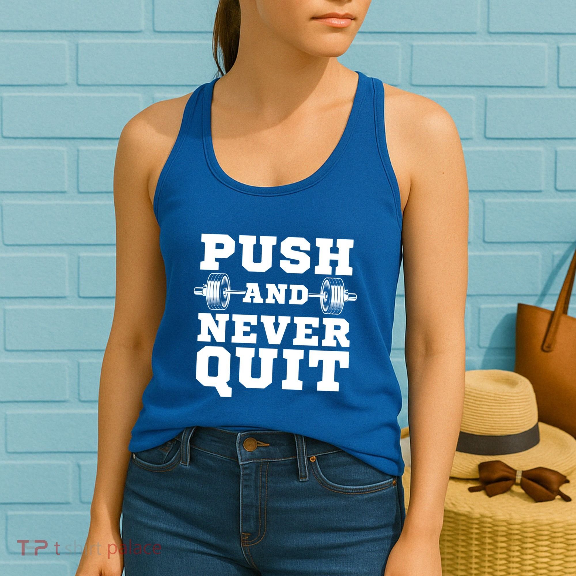 Powerlifter Weightlifting Gym Training Workout Powerlifting Gift Women's Tank Top