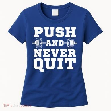 Powerlifter Weightlifting Gym Training Workout Powerlifting Gift Women's T-Shirt