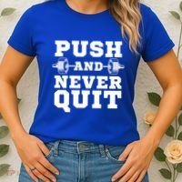 Powerlifter Weightlifting Gym Training Workout Powerlifting Gift Women's T-Shirt thumb 2