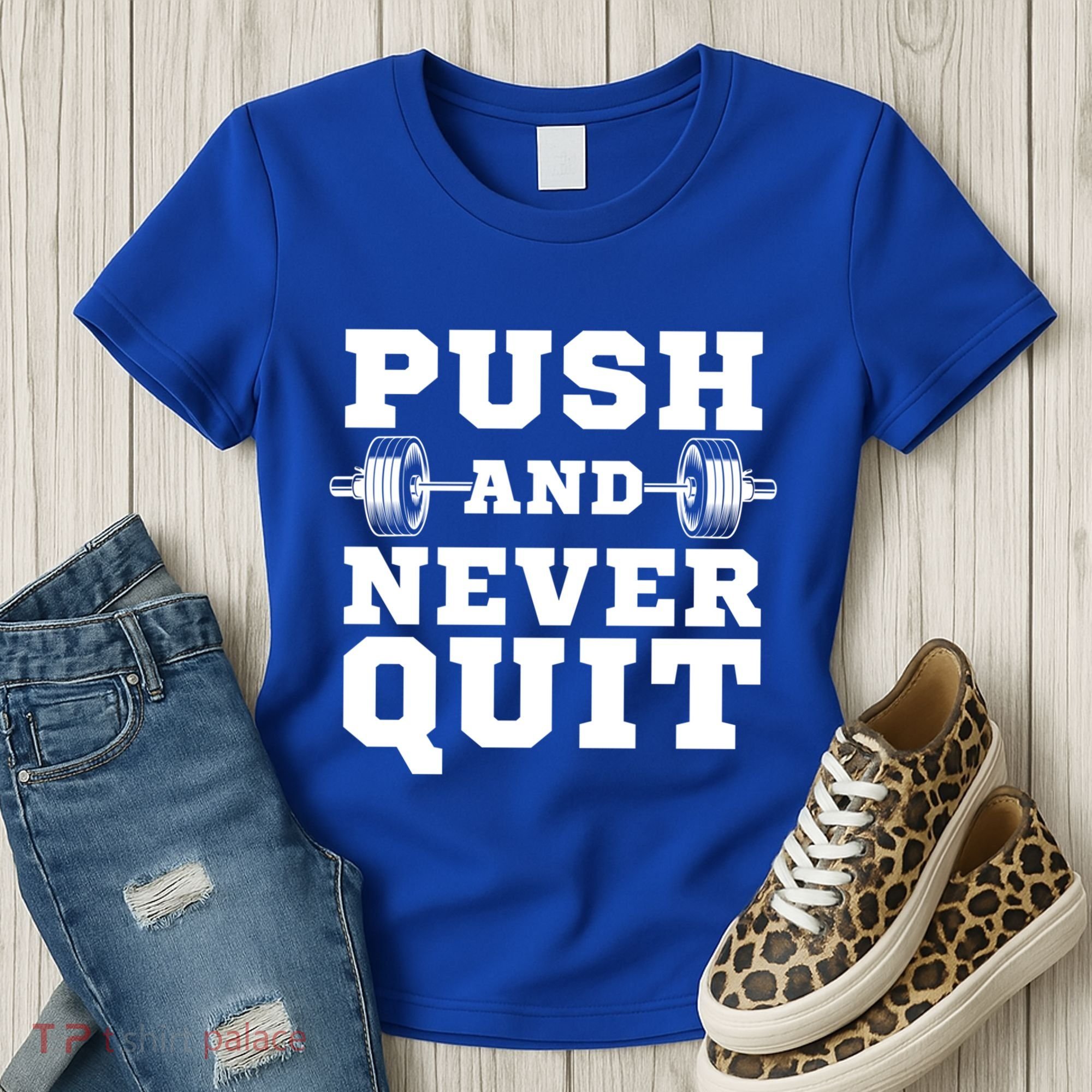 Powerlifter Weightlifting Gym Training Workout Powerlifting Gift Women's T-Shirt
