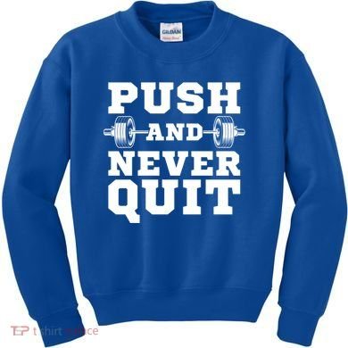 Powerlifter Weightlifting Gym Training Workout Powerlifting Gift Kids Sweatshirt