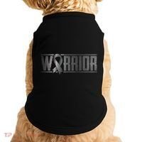ParkinsonS Warrior Grey Awareness April Month / Day Gift Doggie Tank thumb 0