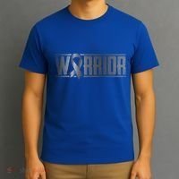 ParkinsonS Warrior Grey Awareness April Month / Day Gift T-Shirt thumb 3