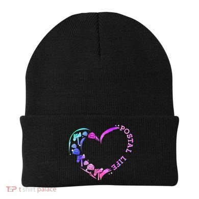 Postal Worker Heart Meaningful Gift Postal Life Mail Carrier Mail Lady Gift Beanie