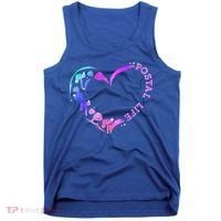 Postal Worker Heart Meaningful Gift Postal Life Mail Carrier Mail Lady Gift Tank Top thumb 0