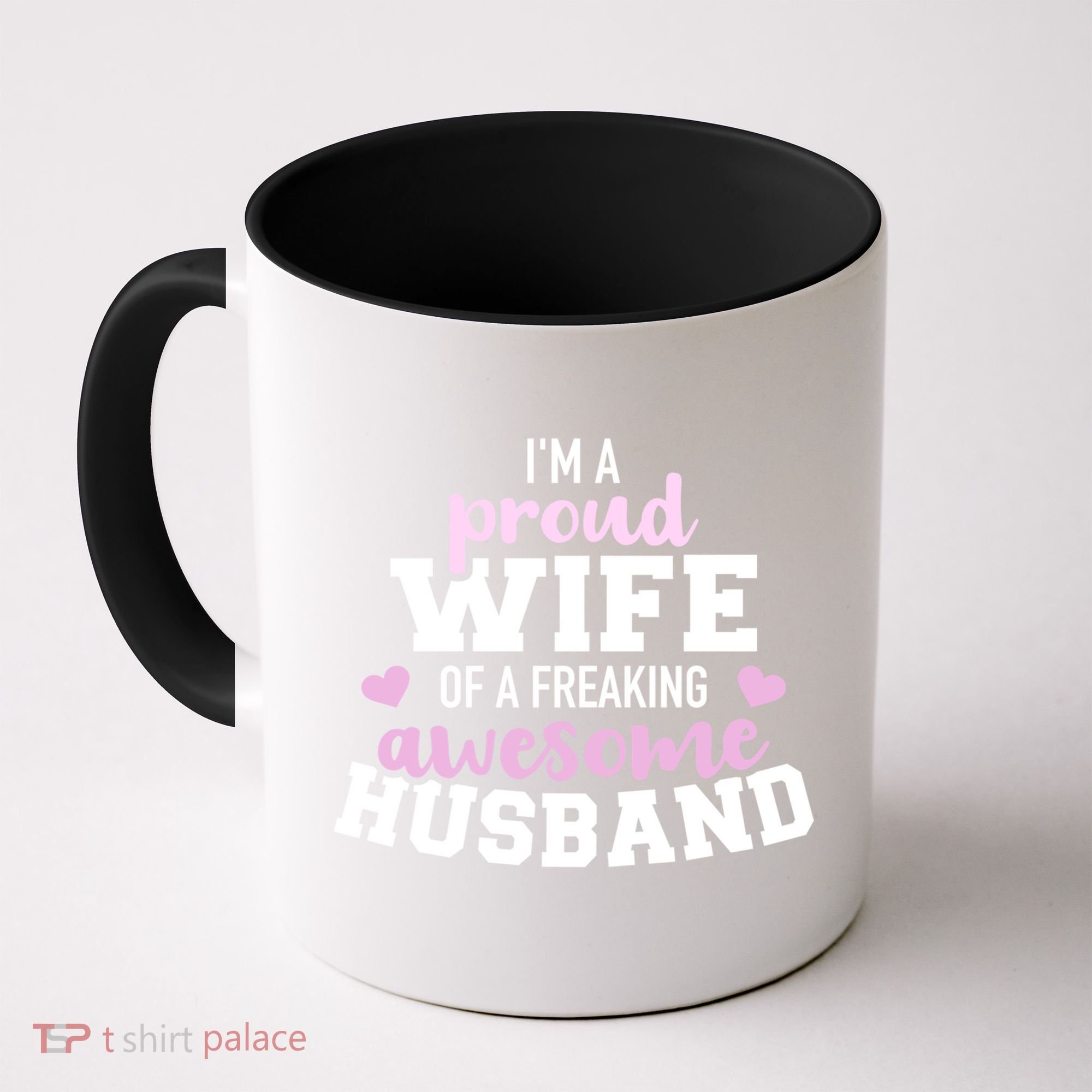 Proud Wife Husband Wedding Anniversary Great Gift Coffee Mug