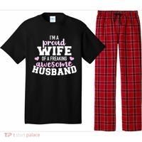 Proud Wife Husband Wedding Anniversary Great Gift Pajama Set thumb 0