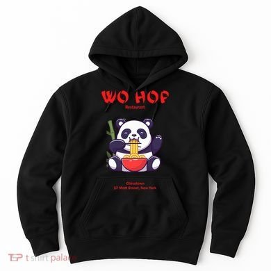 Panda Wo Hop Restaurant Best Bear Hoodie
