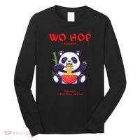 Panda Wo Hop Restaurant Best Bear Long Sleeve Shirt thumb 0
