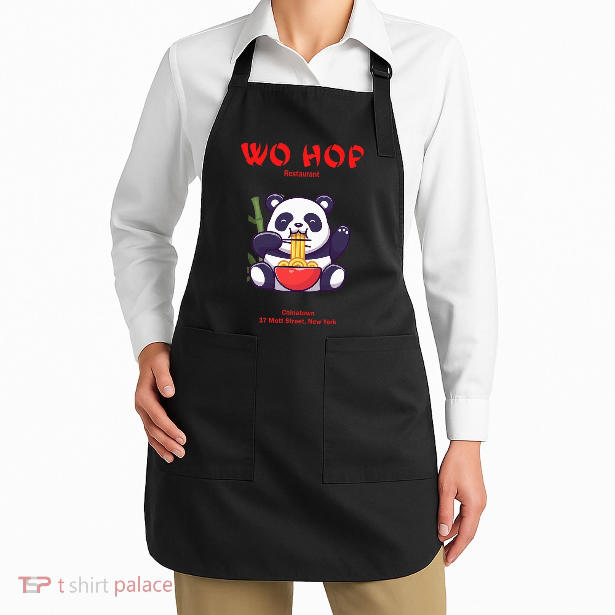 Panda Wo Hop Restaurant Best Bear Apron
