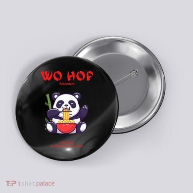Panda Wo Hop Restaurant Best Bear Button