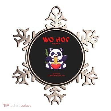 Panda Wo Hop Restaurant Best Bear Ornament