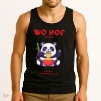Panda Wo Hop Restaurant Best Bear Tank Top thumb 3