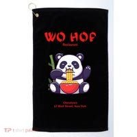 Panda Wo Hop Restaurant Best Bear Golf Towel thumb 0