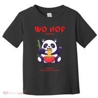 Panda Wo Hop Restaurant Best Bear Toddler T-Shirt thumb 0