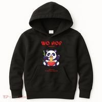Panda Wo Hop Restaurant Best Bear Kids Hoodie thumb 0
