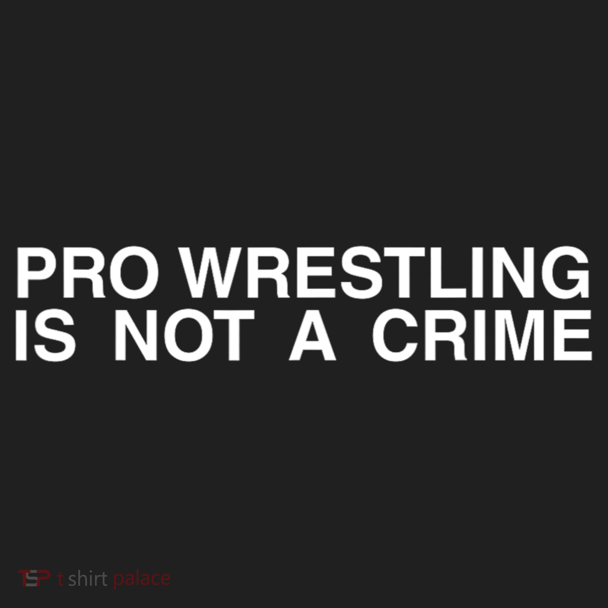 Pro Wrestling Is Not A Crime Funny Sarcastic Beanie