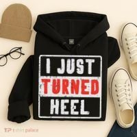 Pro Wrestling I Just Turned Heel Wrestler Women Hoodie thumb 4