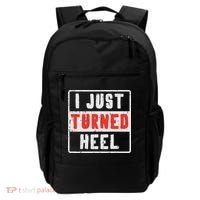 Pro Wrestling I Just Turned Heel Wrestler Women Backpack thumb 0