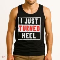 Pro Wrestling I Just Turned Heel Wrestler Women Tank Top thumb 3