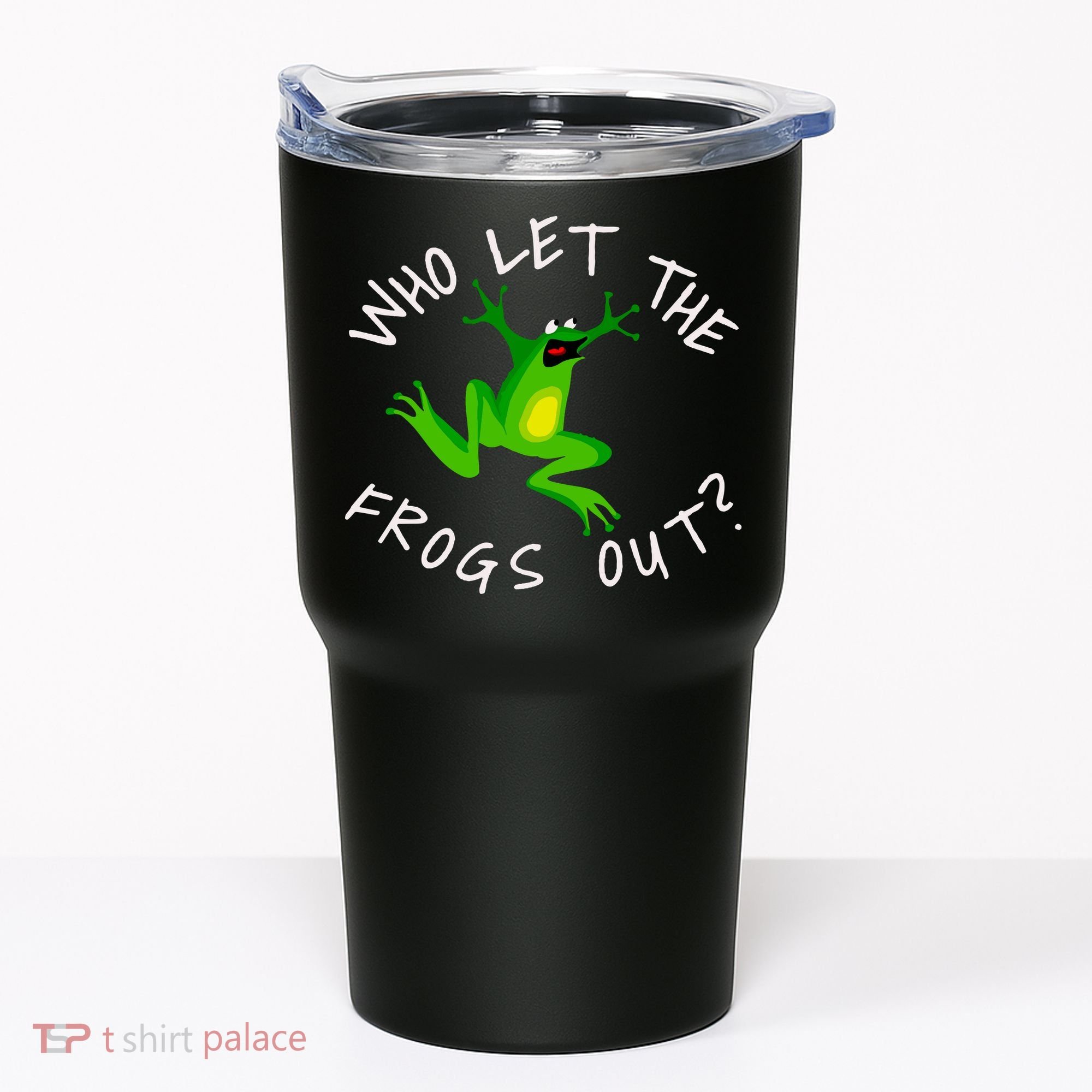 Passover Who Let The Frogs Out Funny Jewish Matzah Tumbler