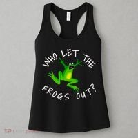Passover Who Let The Frogs Out Funny Jewish Matzah Women's Tank Top thumb 3