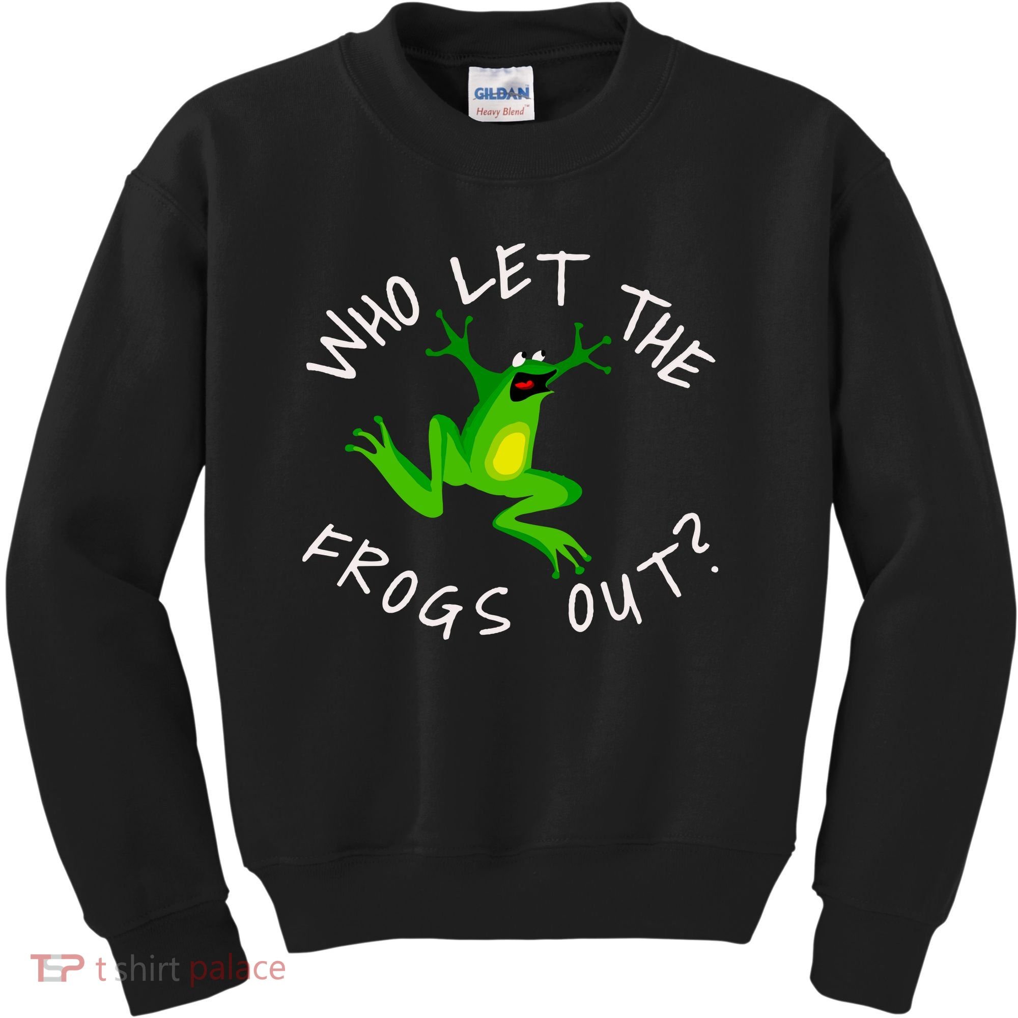 Passover Who Let The Frogs Out Funny Jewish Matzah Kids Sweatshirt