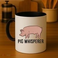 Pig Whisperer Love Pigs Pig Farmer Pig Whisperer Coffee Mug thumb 4