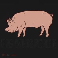 Pig Whisperer Love Pigs Pig Farmer Pig Whisperer Women's Hoodie thumb 2