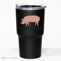 Pig Whisperer Love Pigs Pig Farmer Pig Whisperer Tumbler thumb 0
