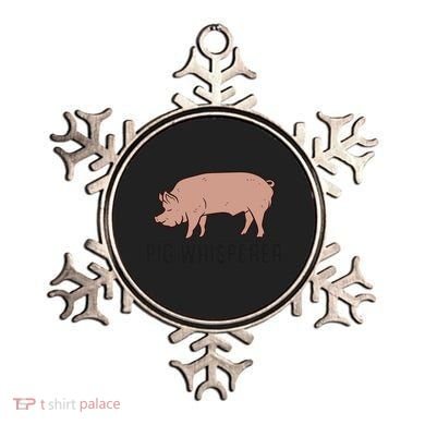 Pig Whisperer Love Pigs Pig Farmer Pig Whisperer Ornament