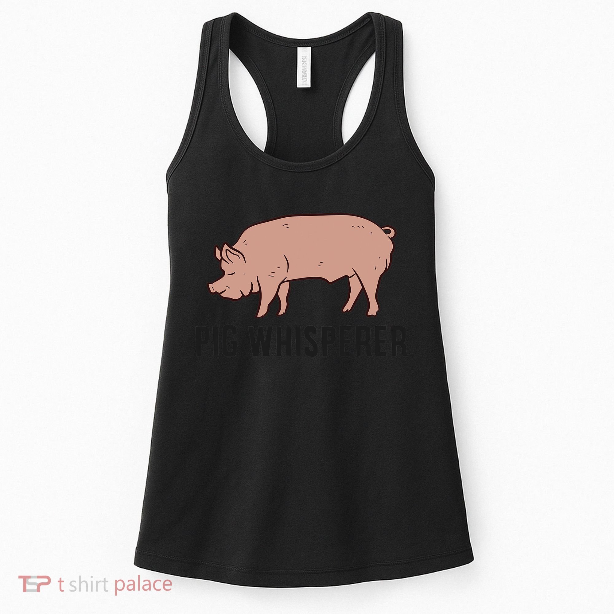 Pig Whisperer Love Pigs Pig Farmer Pig Whisperer Women's Tank Top