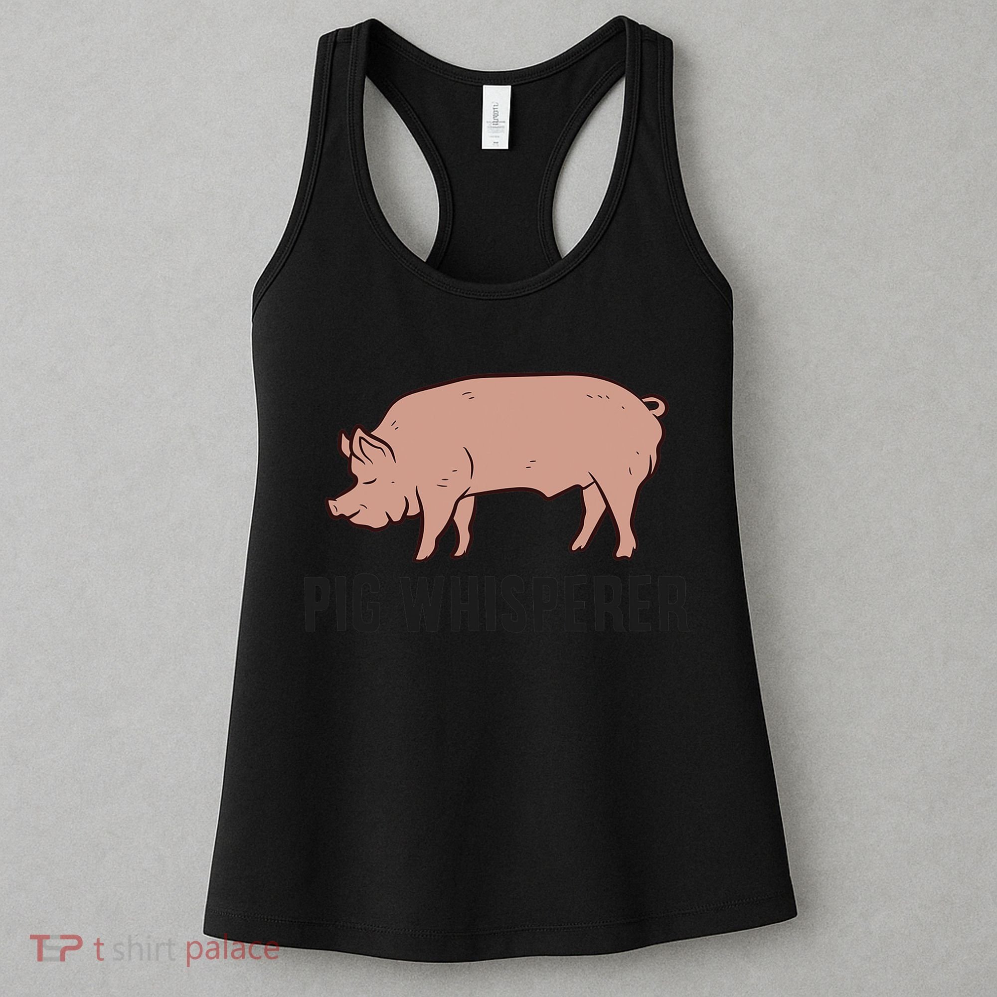 Pig Whisperer Love Pigs Pig Farmer Pig Whisperer Women's Tank Top