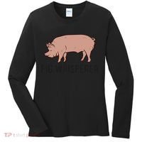 Pig Whisperer Love Pigs Pig Farmer Pig Whisperer Women's Long Sleeve Shirt thumb 0