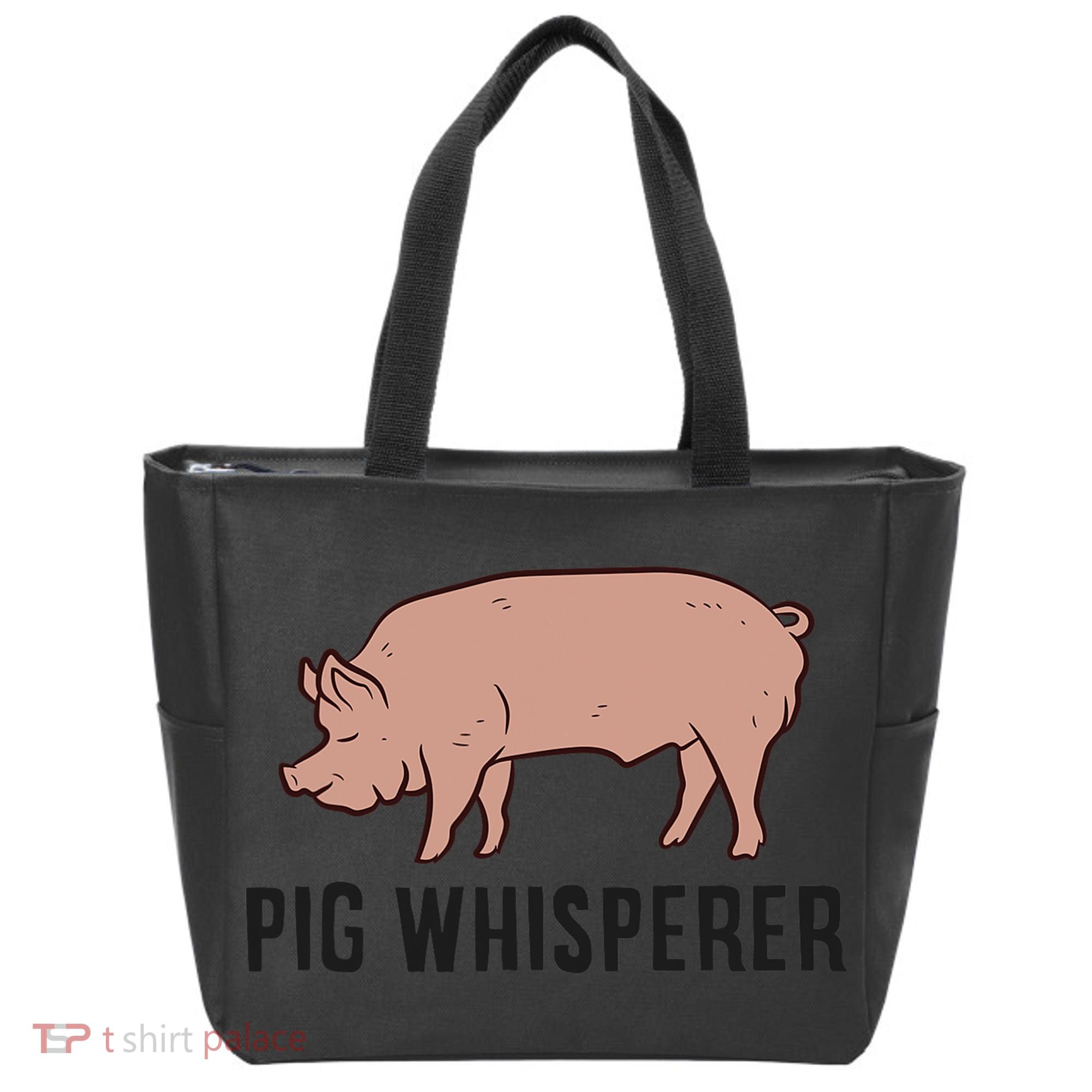 Pig Whisperer Love Pigs Pig Farmer Pig Whisperer Tote Bag