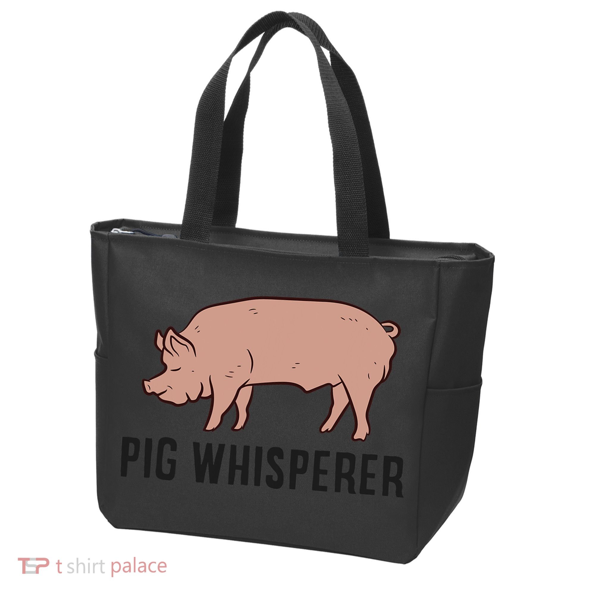 Pig Whisperer Love Pigs Pig Farmer Pig Whisperer Tote Bag