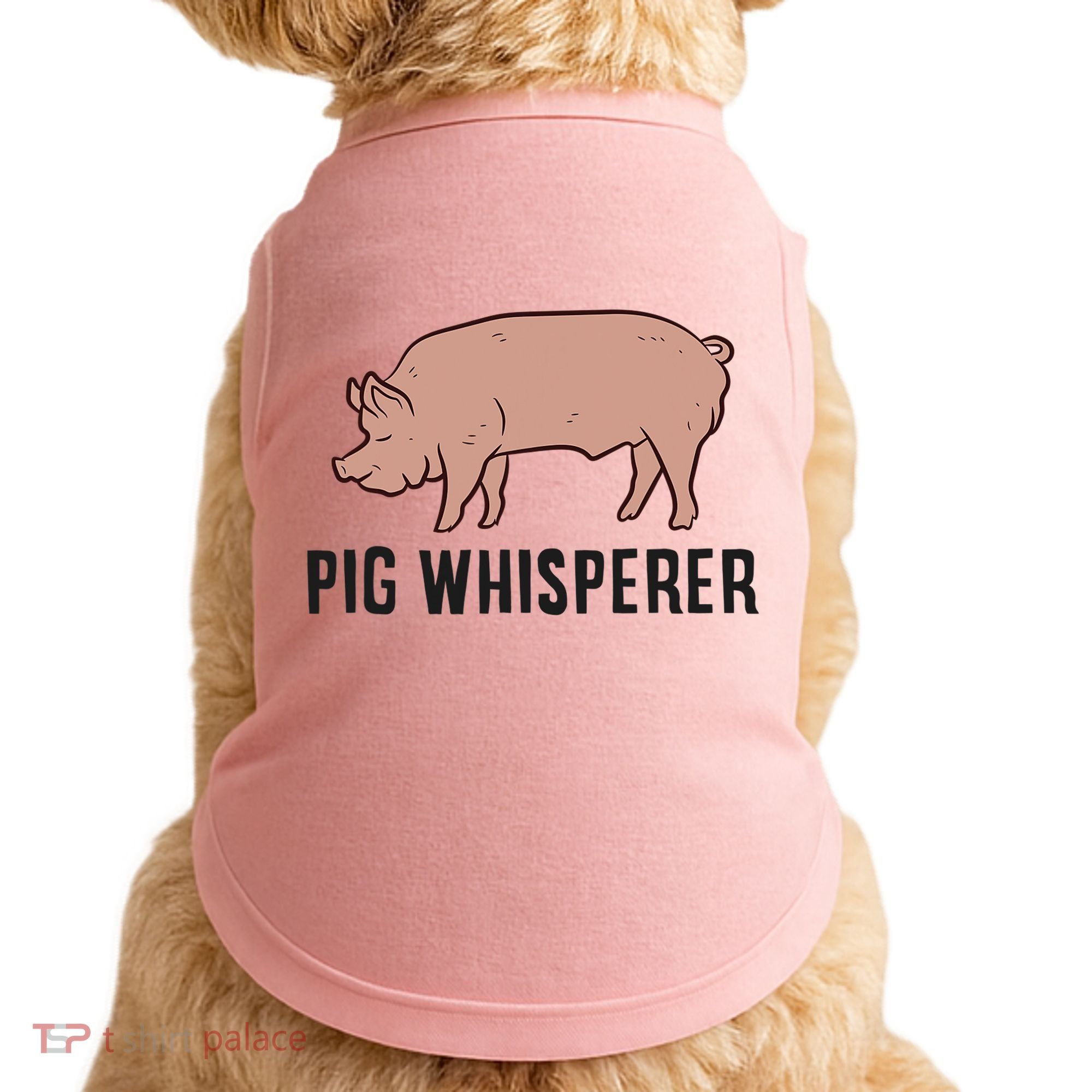 Pig Whisperer Love Pigs Pig Farmer Pig Whisperer Doggie Tank