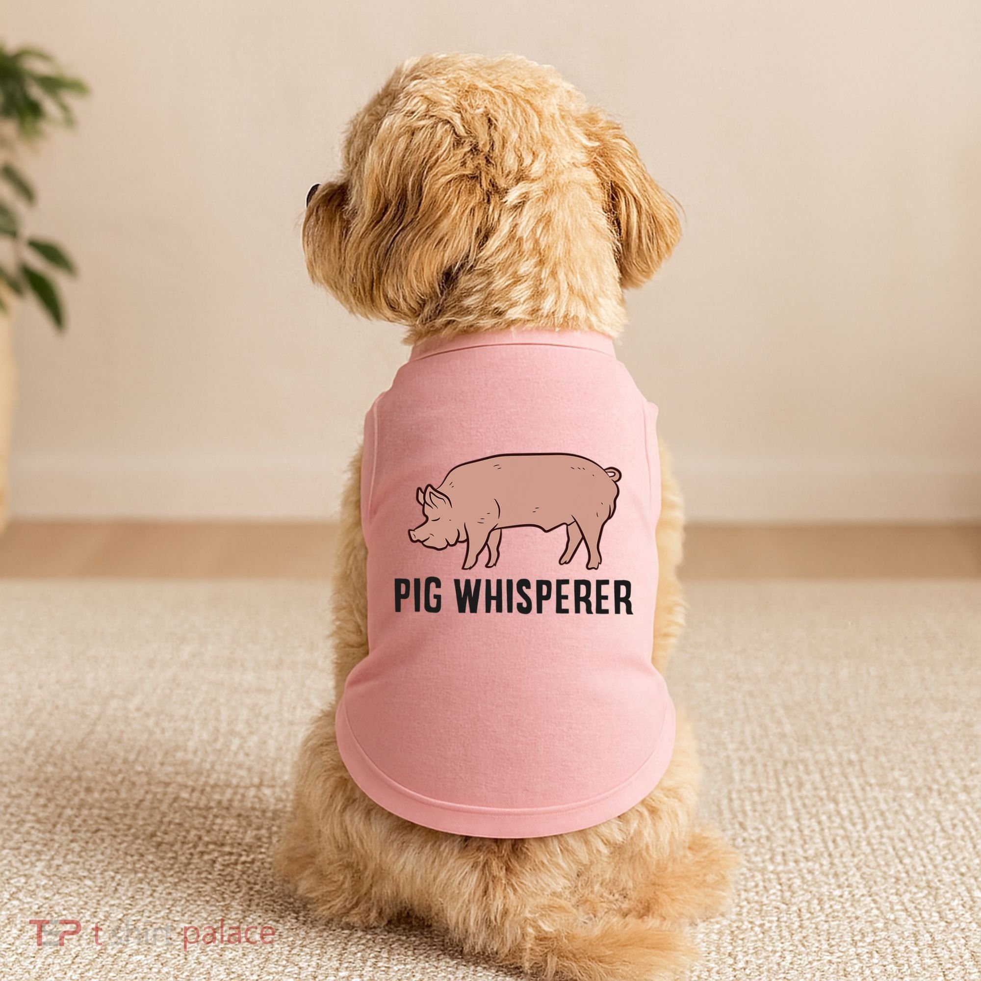 Pig Whisperer Love Pigs Pig Farmer Pig Whisperer Doggie Tank