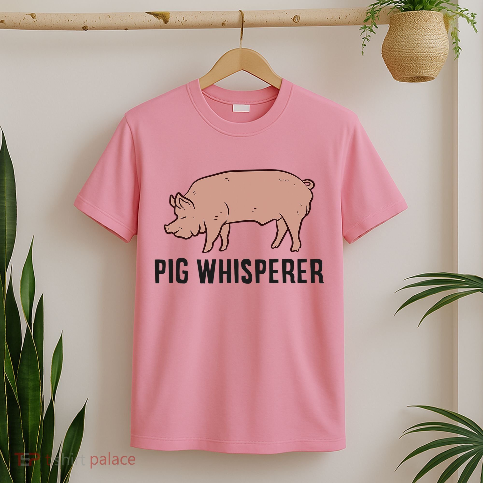 Pig Whisperer Love Pigs Pig Farmer Pig Whisperer T-Shirt
