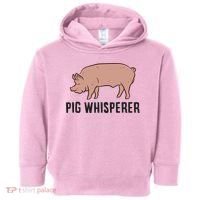 Pig Whisperer Love Pigs Pig Farmer Pig Whisperer Toddler Hoodie thumb 0