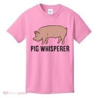 Pig Whisperer Love Pigs Pig Farmer Pig Whisperer Kids T-Shirt thumb 0