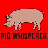 Pig Whisperer Love Pigs Pig Farmer Pig Whisperer Santa Hat thumb 1