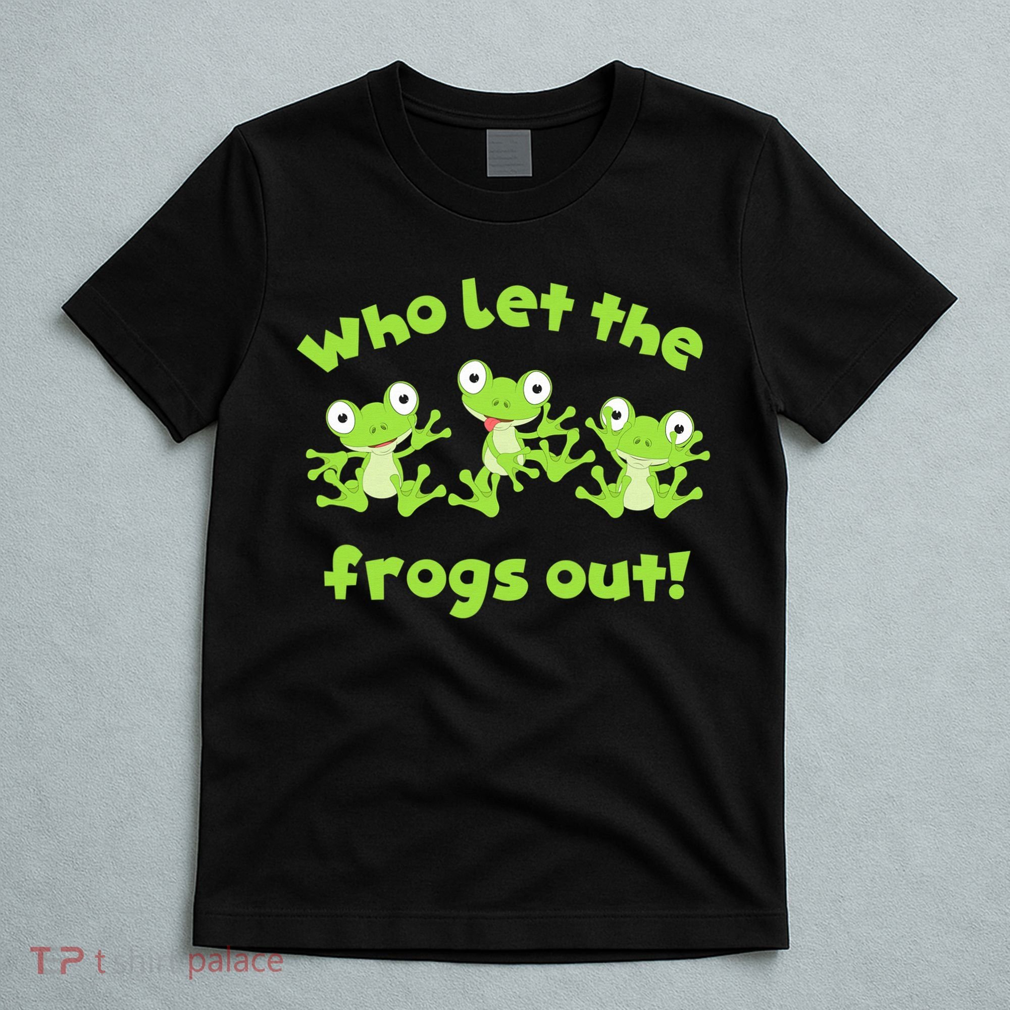 Passover Who Let The Frogs Out Funny Jewish Matzah T-Shirt